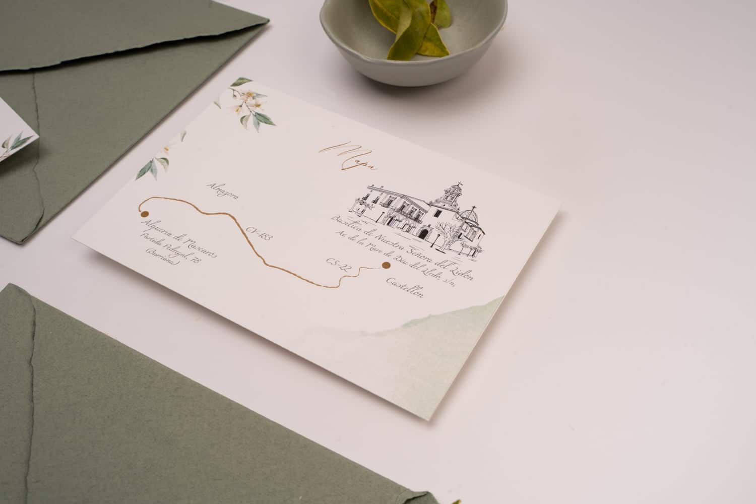 diseño de invitaciones de boda a medida